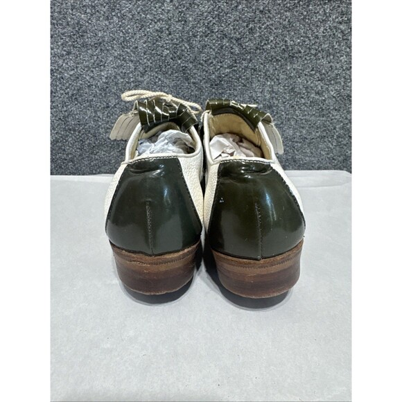 Vintage 1950s-70s FootJoy Spectator Golf Shoes Kiltie Metal Cleats 7A